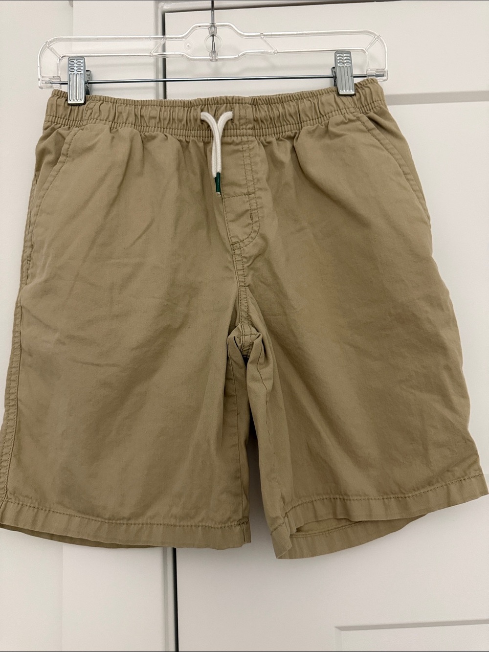 Cat & Jack Khaki Drawstring Athletic Shorts. Size XL (14)